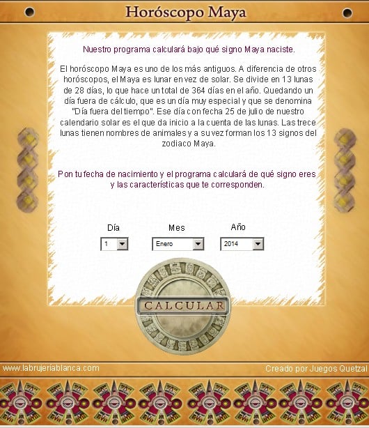 HOROSPOCO MAYA horospoco maya:
