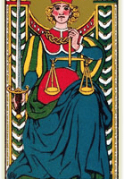 Significado del arcano mayor La justicia