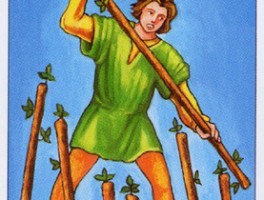 Significado del siete de bastos-arcano menor